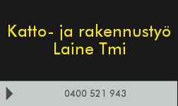 Tmi Katto- ja Rakennustyö Laine logo